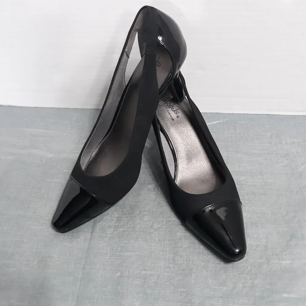 Life Stride Women's Black Heels
